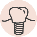 Dental Implant Icon